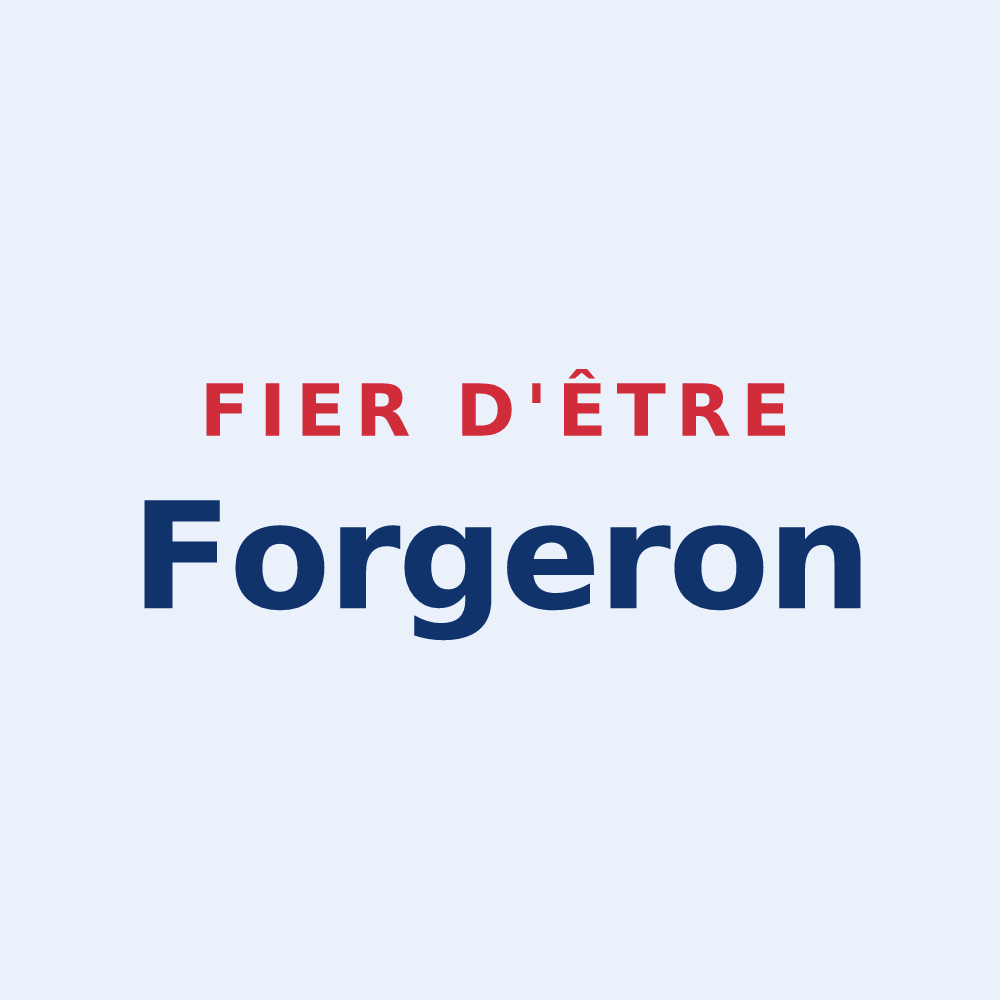 Sticker « Fier d'être Forgeron » — design pour La Forge