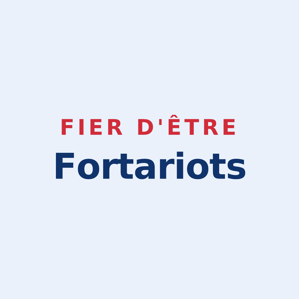 Sticker « Fier d'être Fortariots » — design pour La Forteresse