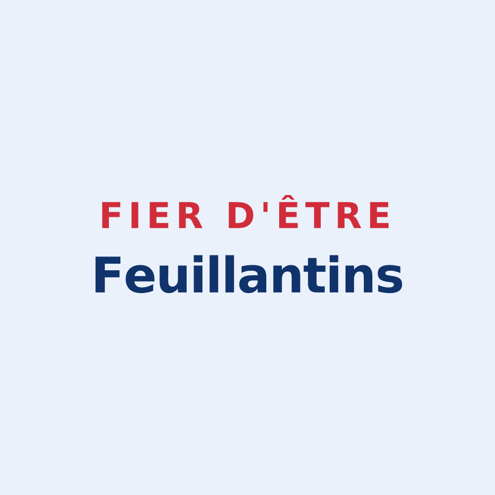 Sticker « Fier d'être Feuillantins » — design pour La Fouillouse