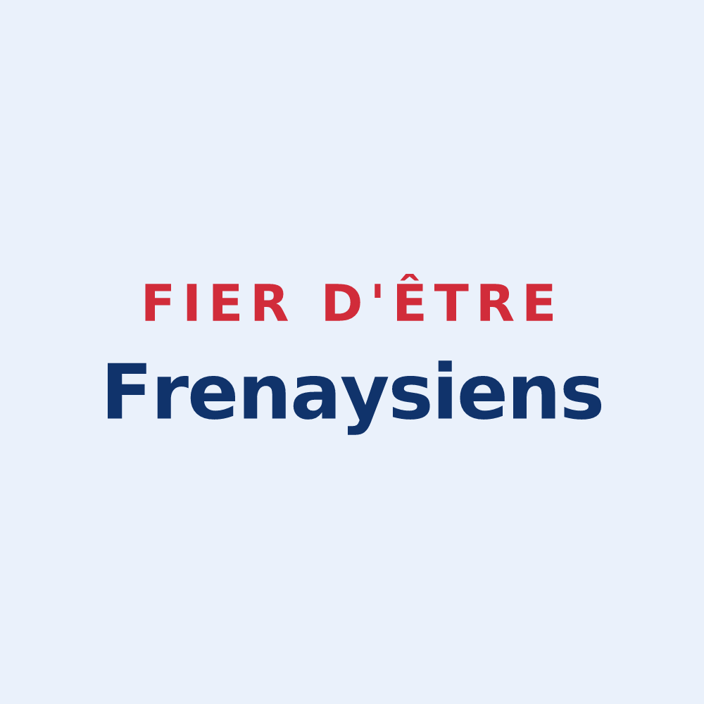 Sticker « Fier d'être Frenaysiens » — design pour La Frénaye