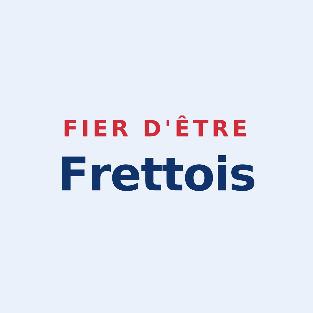 Sticker « Fier d'être Frettois » — design pour La Frette-sur-Seine
