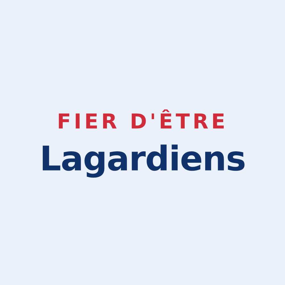 Sticker « Fier d'être Lagardiens » — design pour La Garde-Adhémar