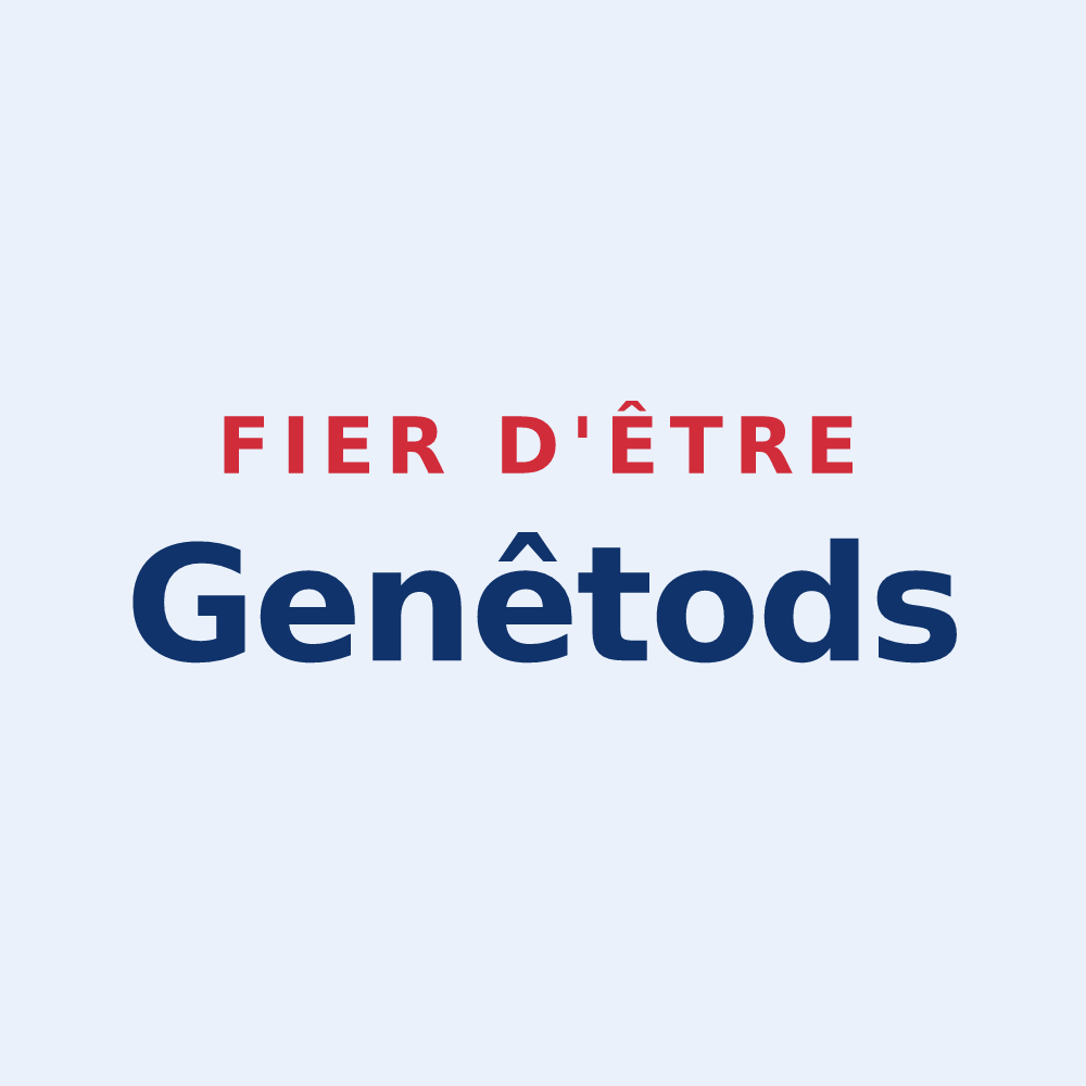 Sticker « Fier d'être Genêtods » — design pour La Genête