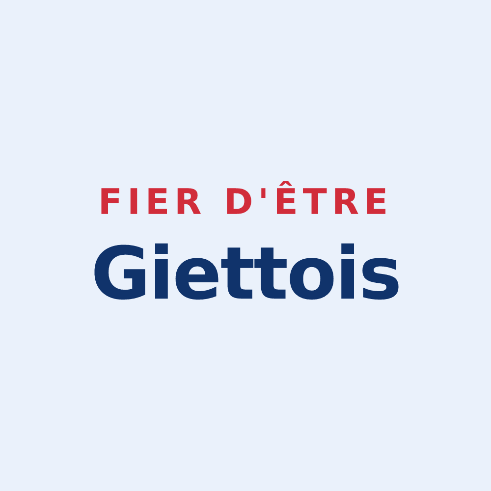 Sticker « Fier d'être Giettois » — design pour La Giettaz