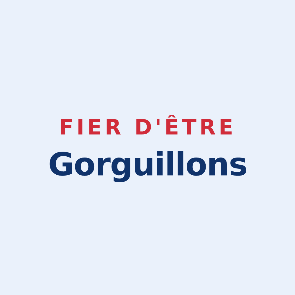 Sticker « Fier d'être Gorguillons » — design pour La Gorgue