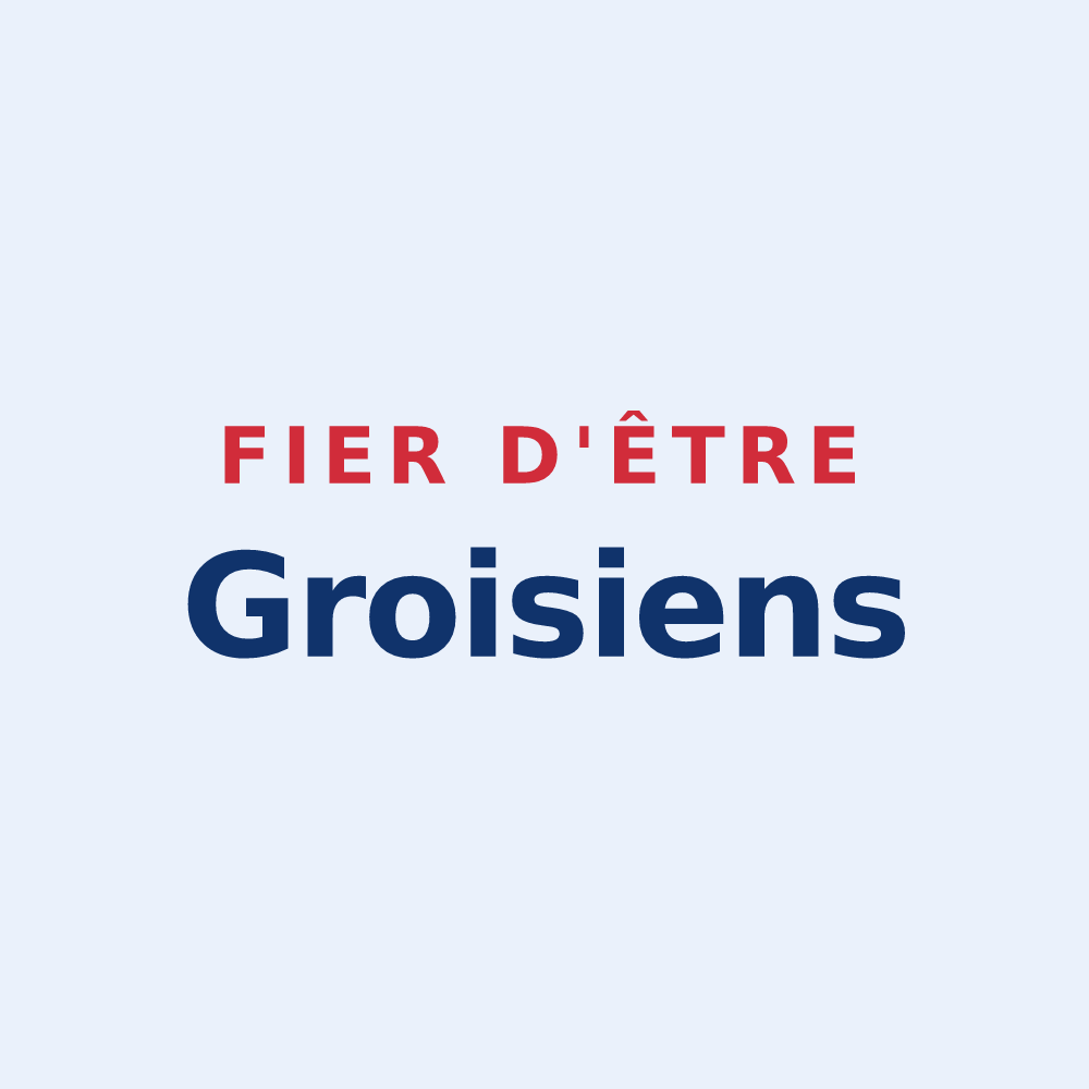 Sticker « Fier d'être Groisiens » — design pour La Groise