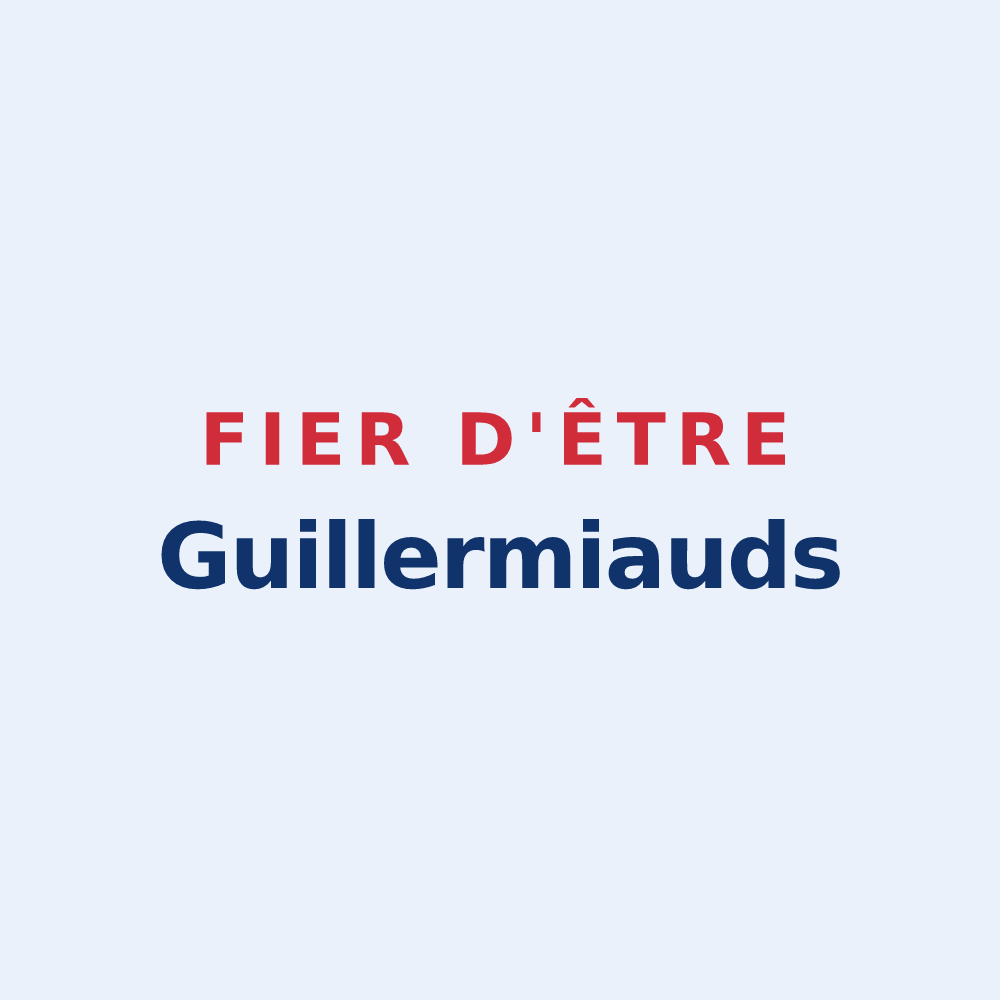 Sticker « Fier d'être Guillermiauds » — design pour La Guillermie