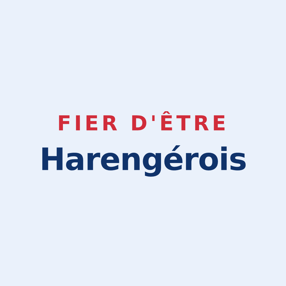 Sticker « Fier d'être Harengérois » — design pour La Harengère