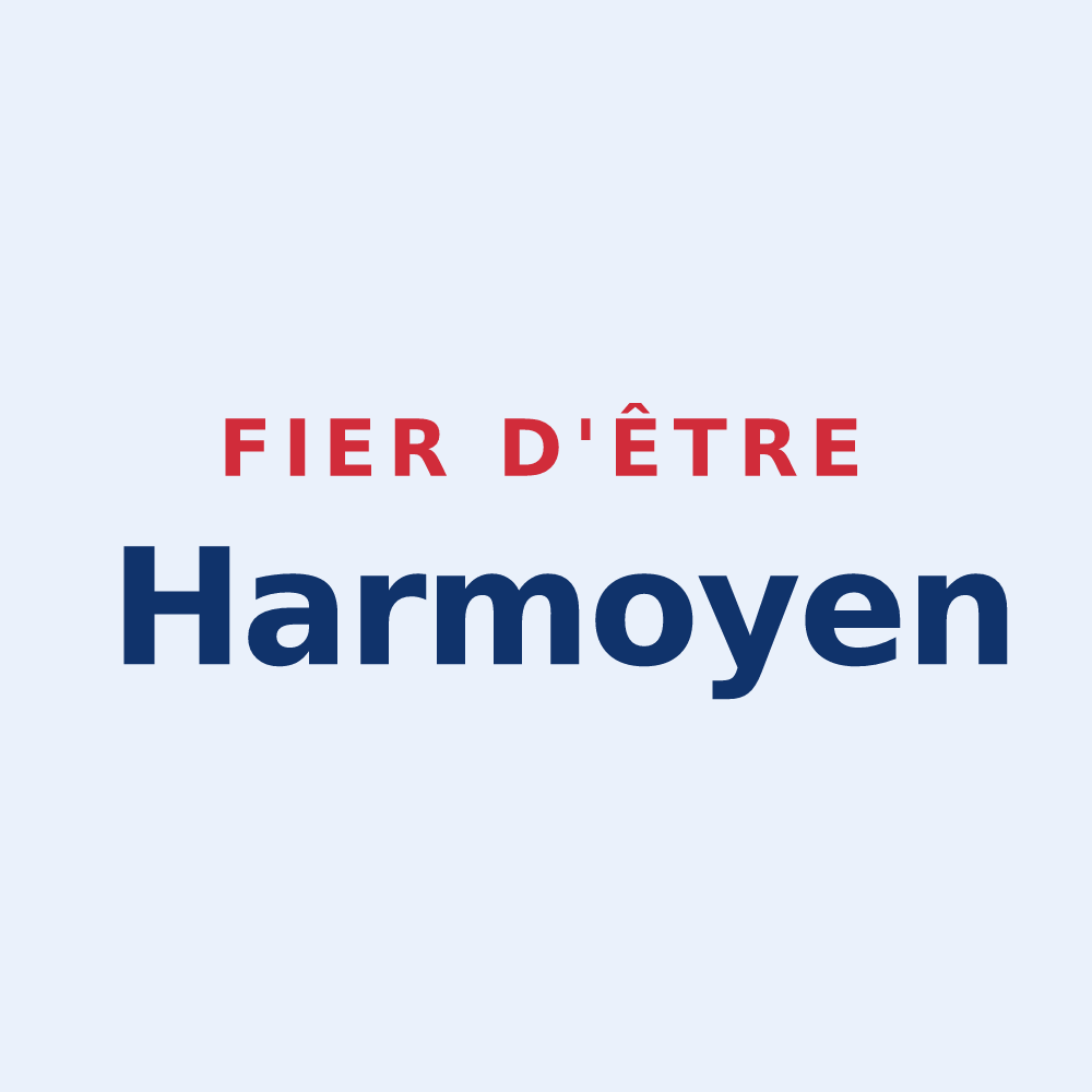 Sticker « Fier d'être Harmoyen » — design pour La Harmoye