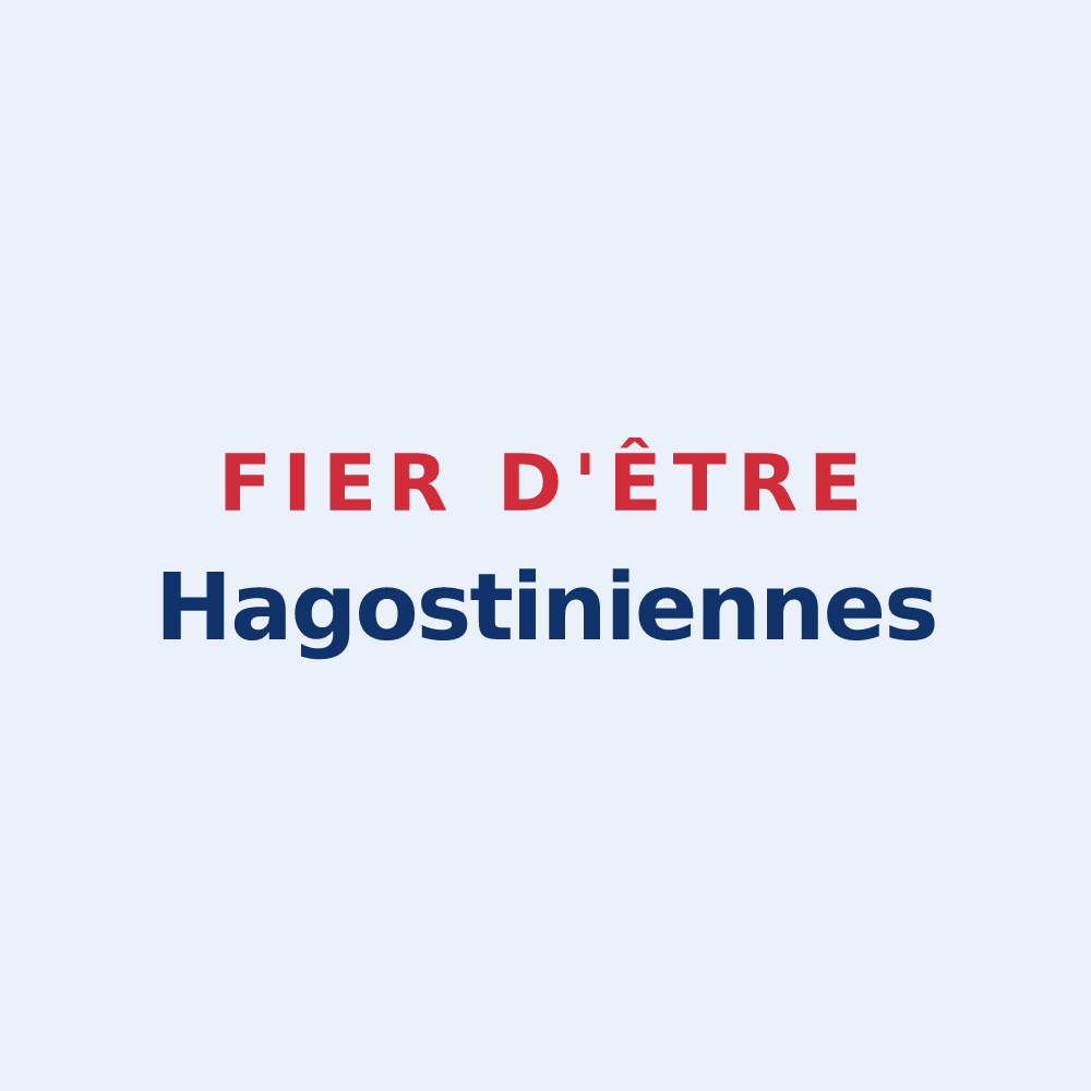 Sticker « Fier d'être Hagostiniennes » — design pour La Haye