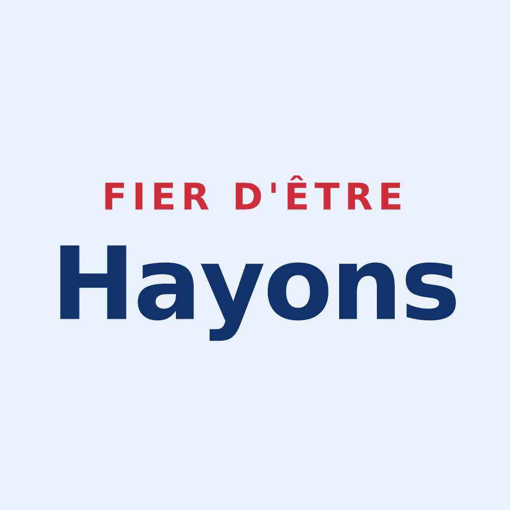 Sticker « Fier d'être Hayons » — design pour La Haye-Bellefond