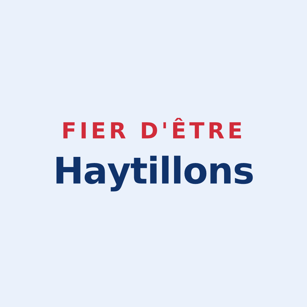 Sticker « Fier d'être Haytillons » — design pour La Haye