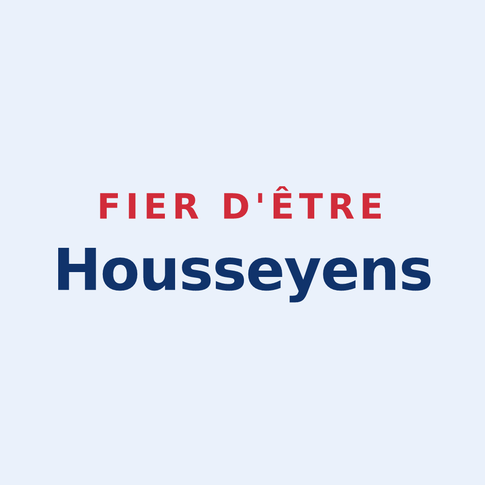 Sticker « Fier d'être Housseyens » — design pour La Houssaye-Béranger