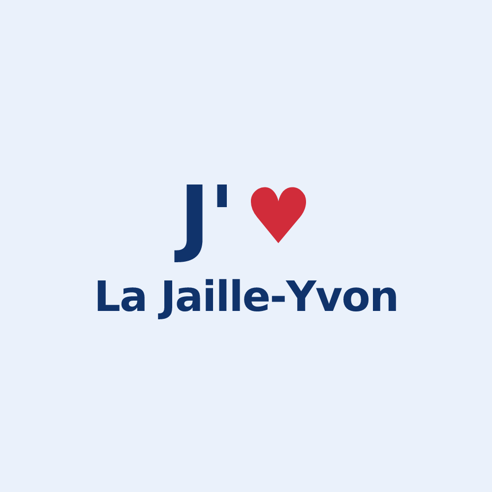 Sticker personnalisé La Jaille-Yvon — design J'aime La Jaille-Yvon