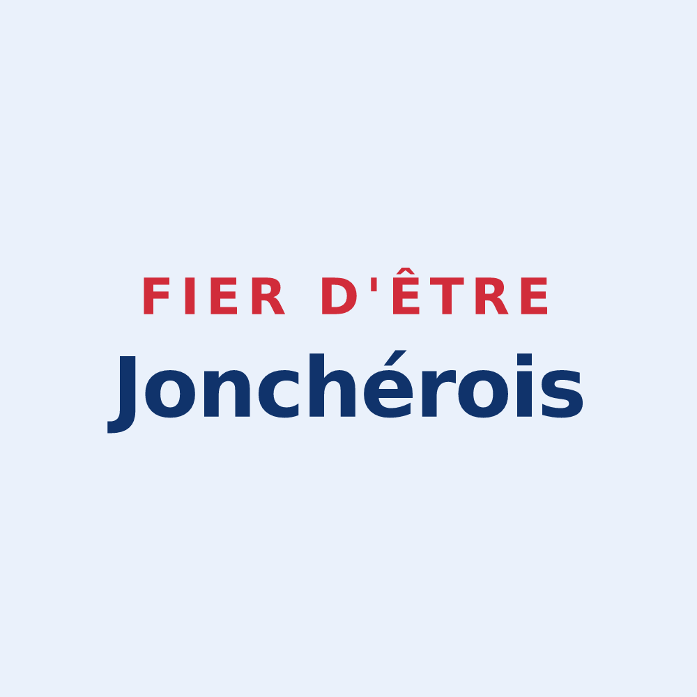 Sticker « Fier d'être Jonchérois » — design pour La Jonchère-Saint-Maurice