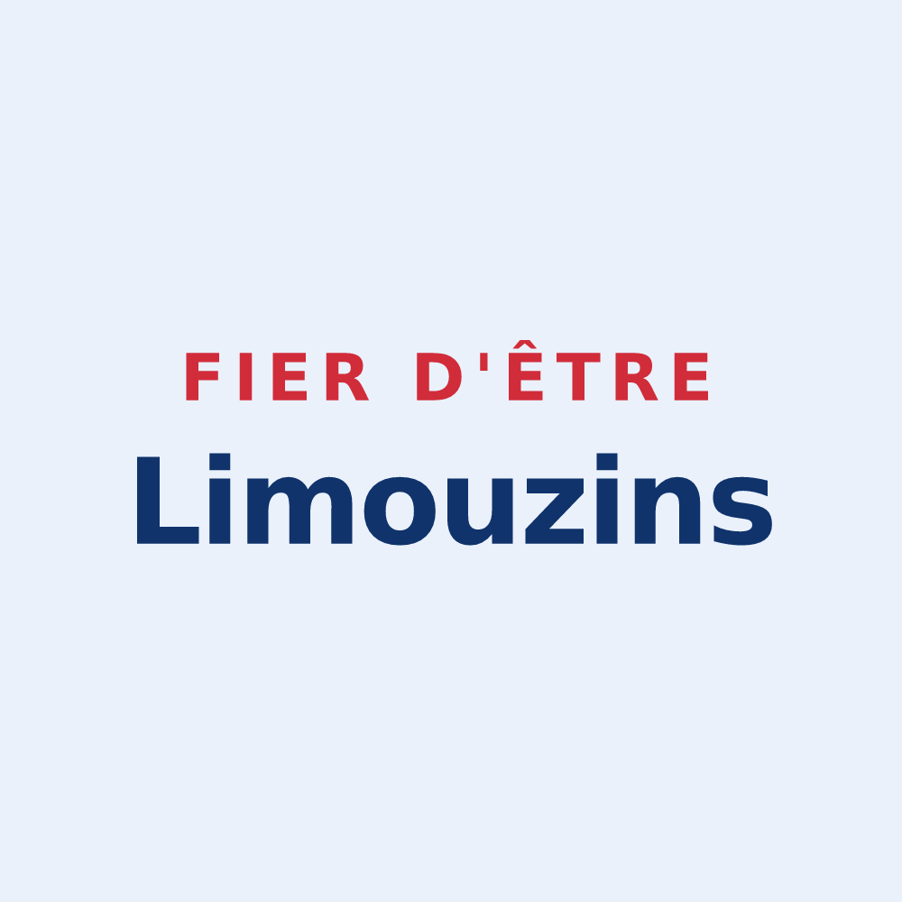 Sticker « Fier d'être Limouzins » — design pour La Limouzinière