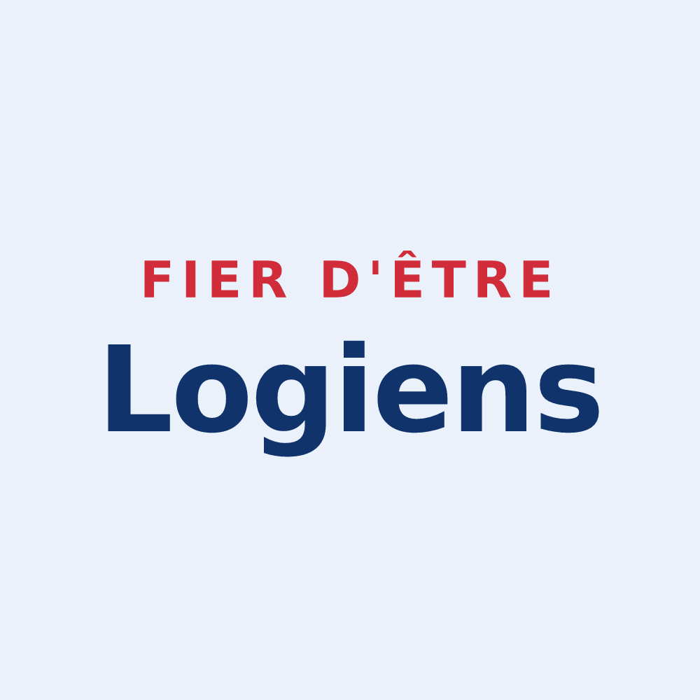 Sticker « Fier d'être Logiens » — design pour La Loge-aux-Chèvres