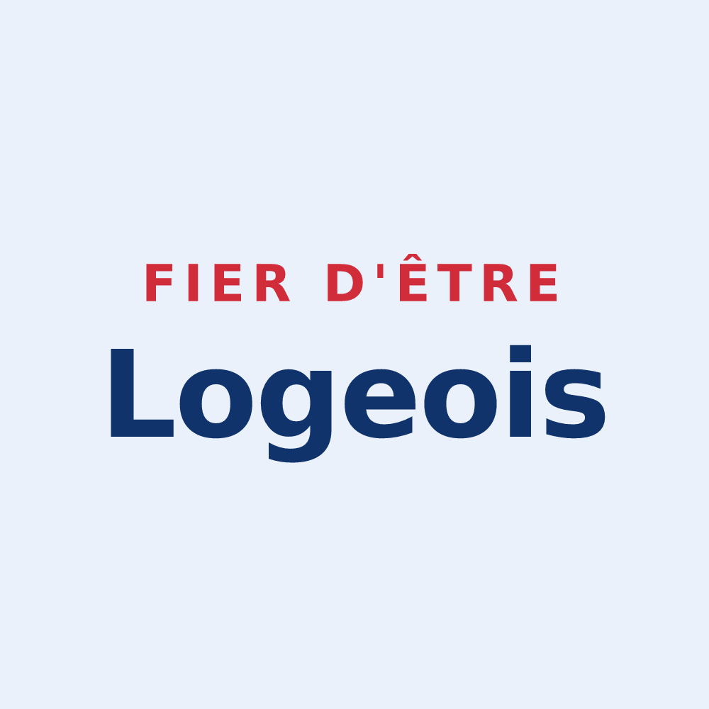 Sticker « Fier d'être Logeois » — design pour La Loge