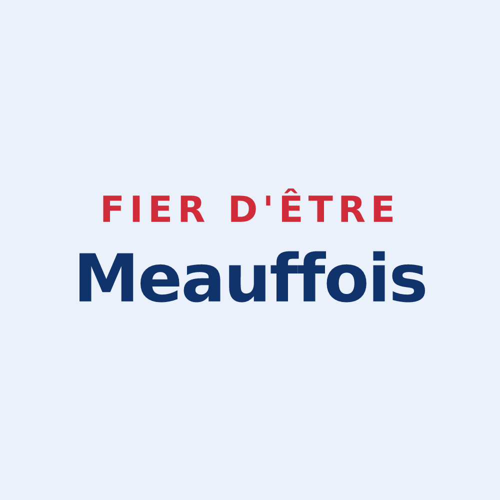 Sticker « Fier d'être Meauffois » — design pour La Meauffe