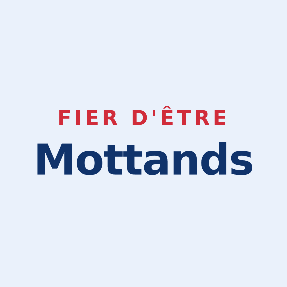 Sticker « Fier d'être Mottands » — design pour La Motte-en-Bauges