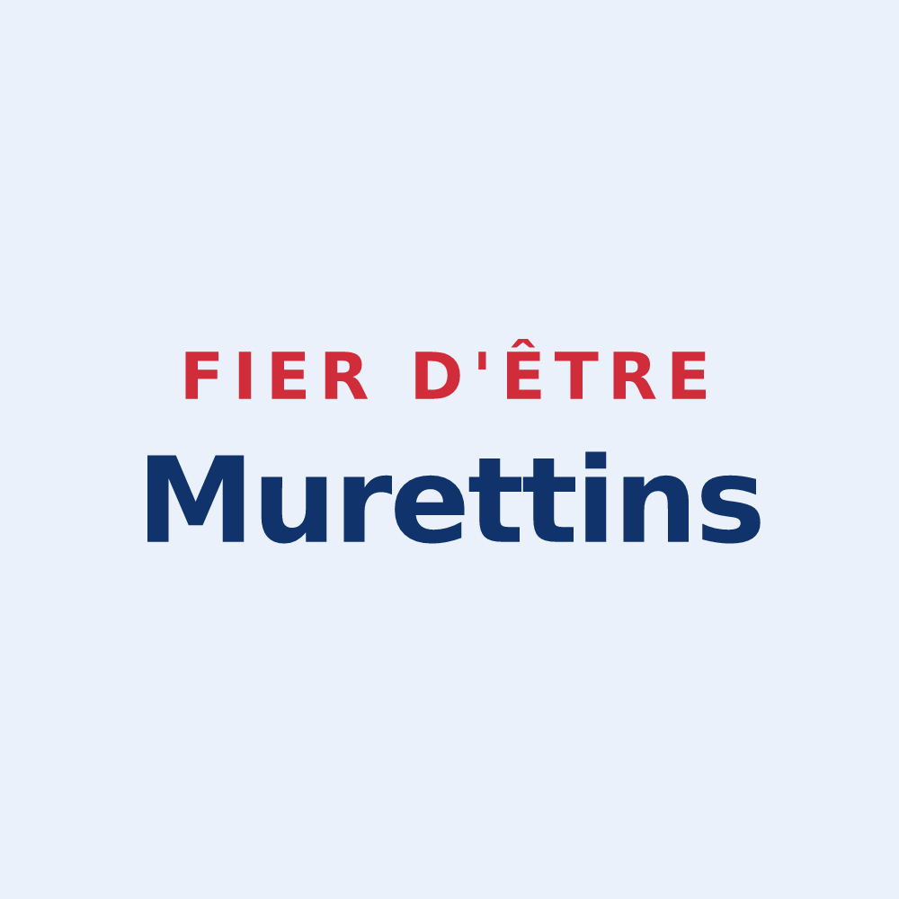 Sticker « Fier d'être Murettins » — design pour La Murette
