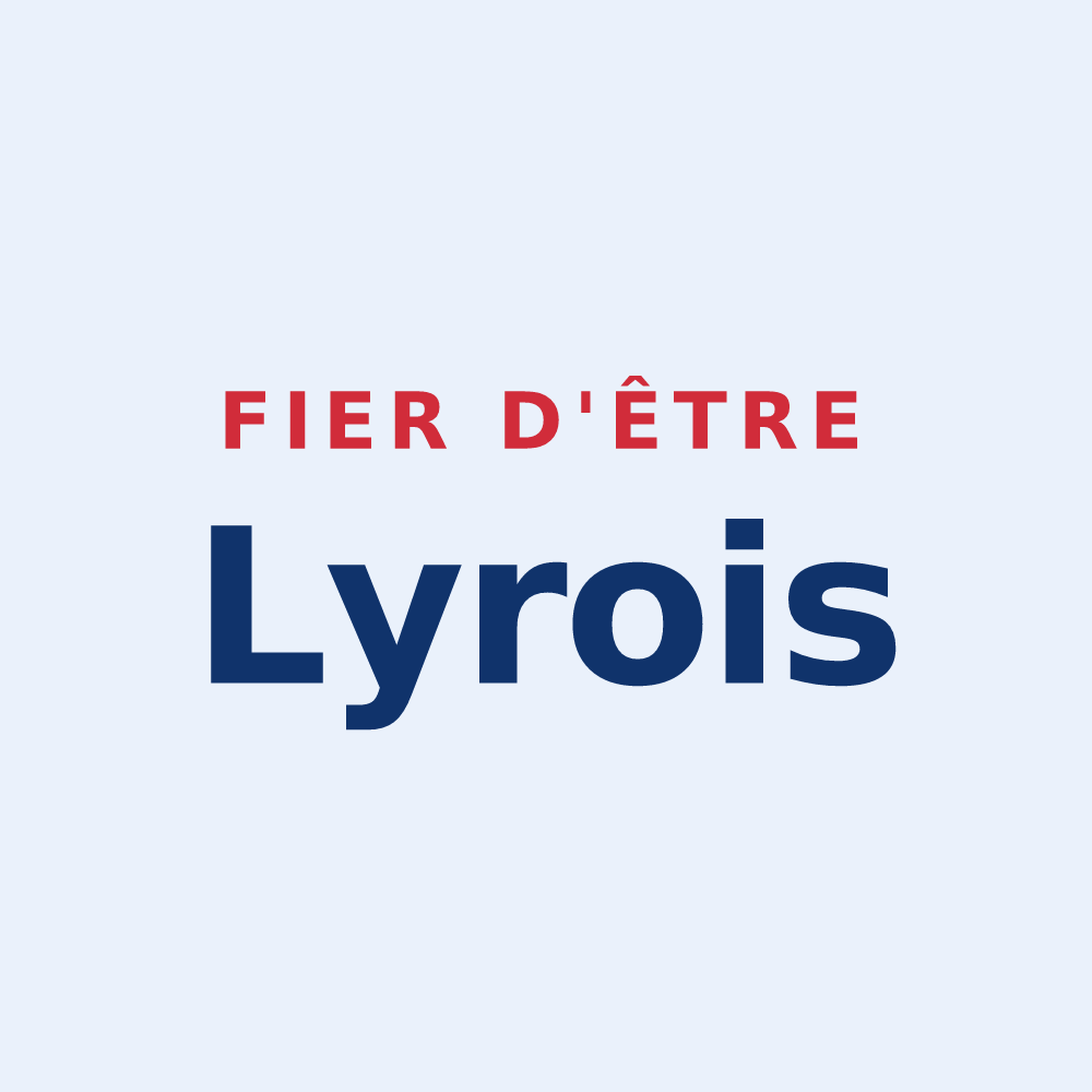 Sticker « Fier d'être Lyrois » — design pour La Neuve-Lyre