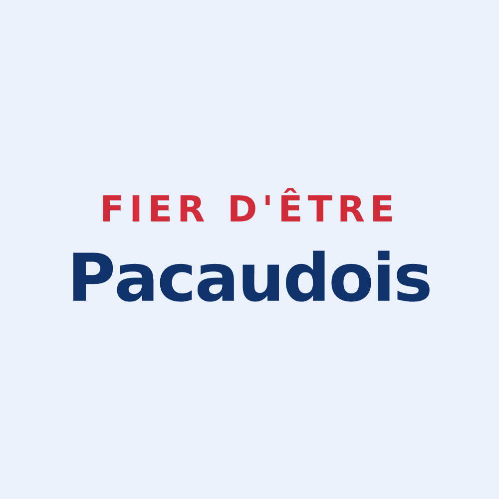 Sticker « Fier d'être Pacaudois » — design pour La Pacaudière