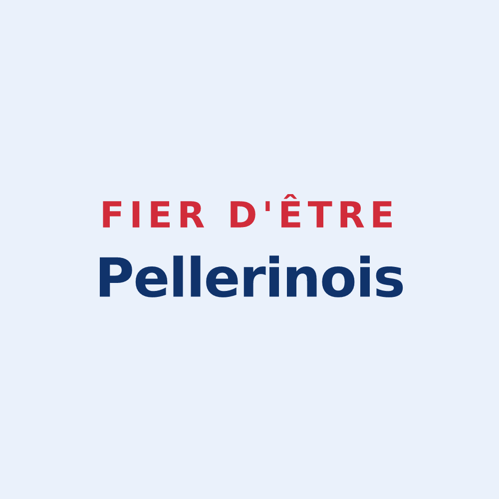 Sticker « Fier d'être Pellerinois » — design pour La Pellerine
