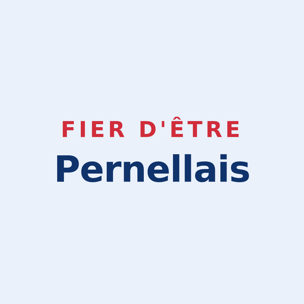 Sticker « Fier d'être Pernellais » — design pour La Pernelle