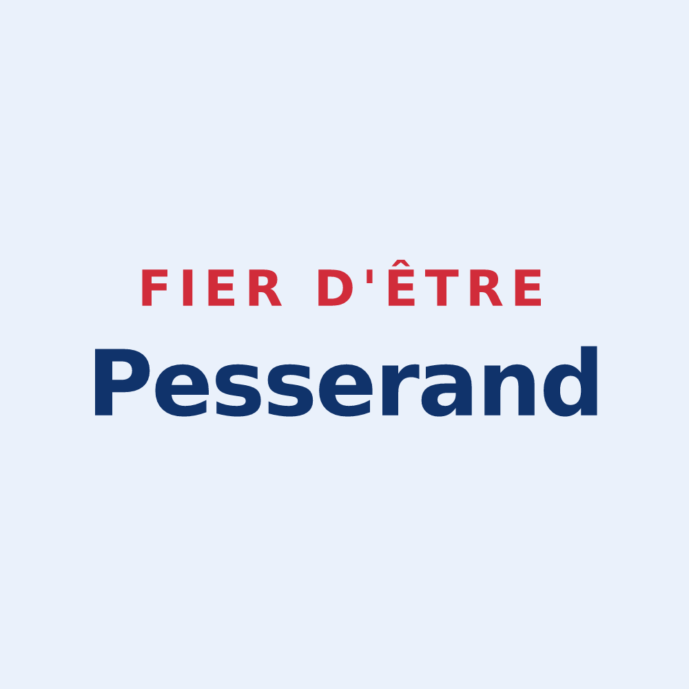 Sticker « Fier d'être Pesserand » — design pour La Pesse
