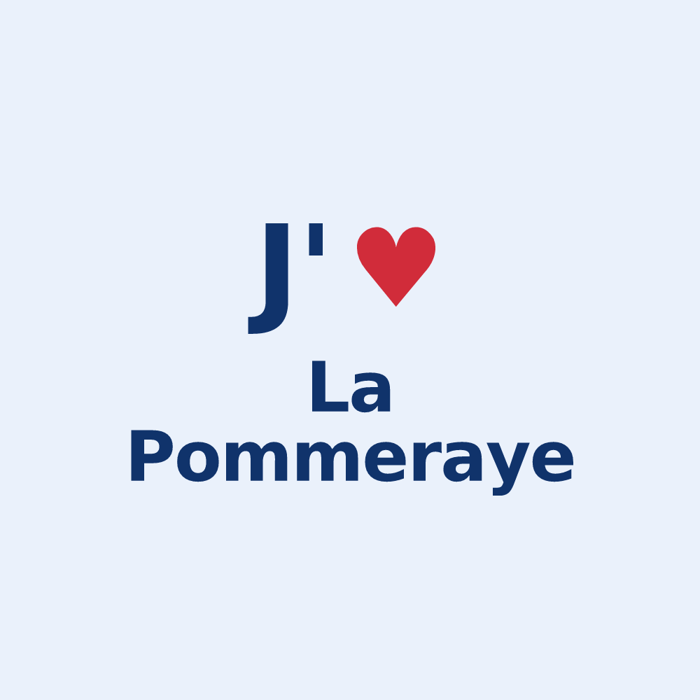 Sticker personnalisé La Pommeraye — design J'aime La Pommeraye