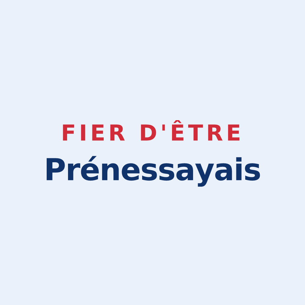 Sticker « Fier d'être Prénessayais » — design pour La Prénessaye