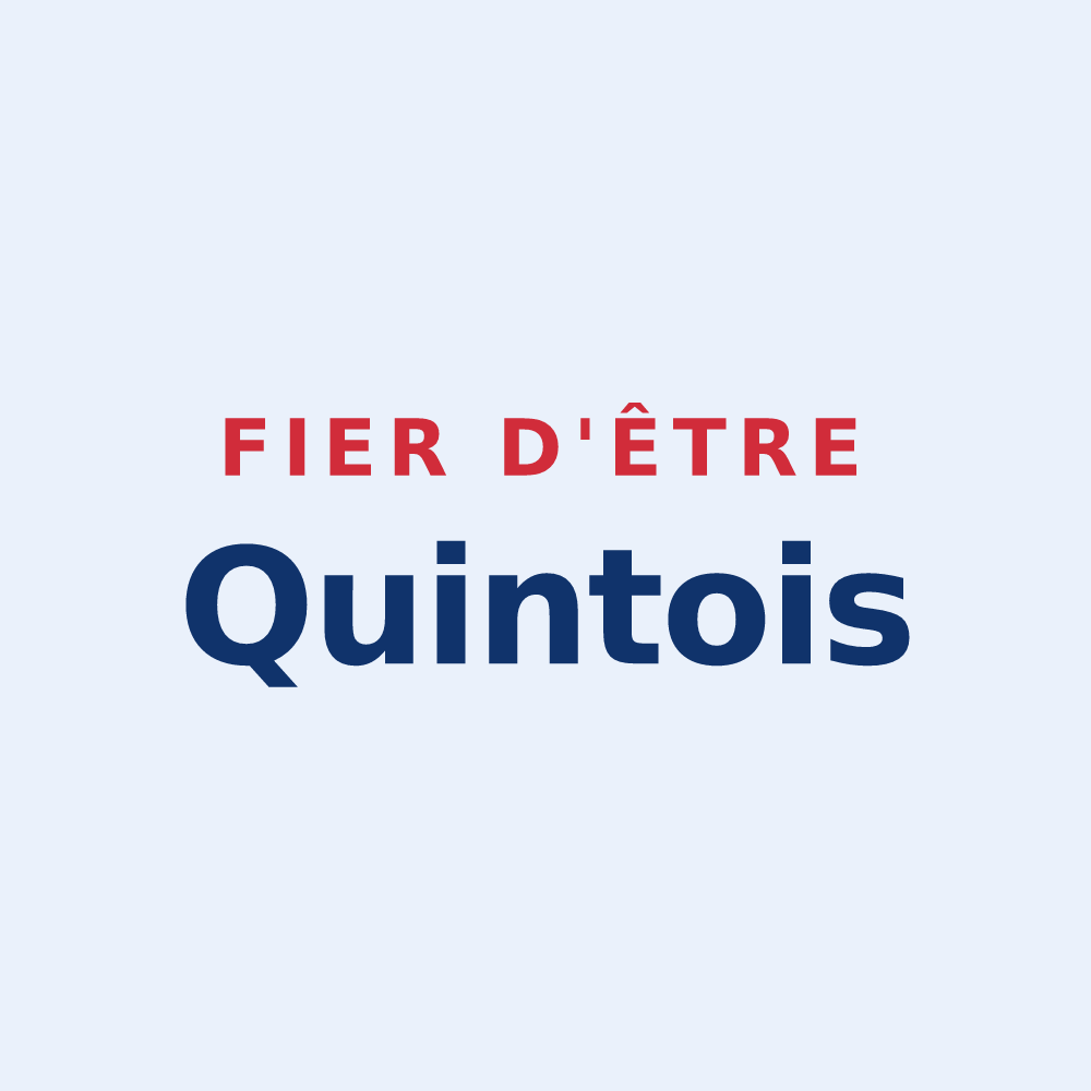 Sticker « Fier d'être Quintois » — design pour La Quinte