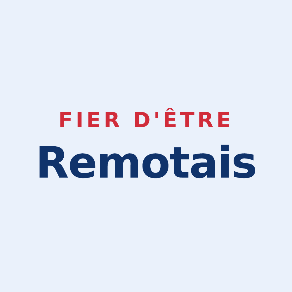 Sticker « Fier d'être Remotais » — design pour La Remuée