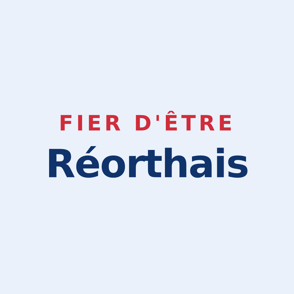 Sticker « Fier d'être Réorthais » — design pour La Réorthe