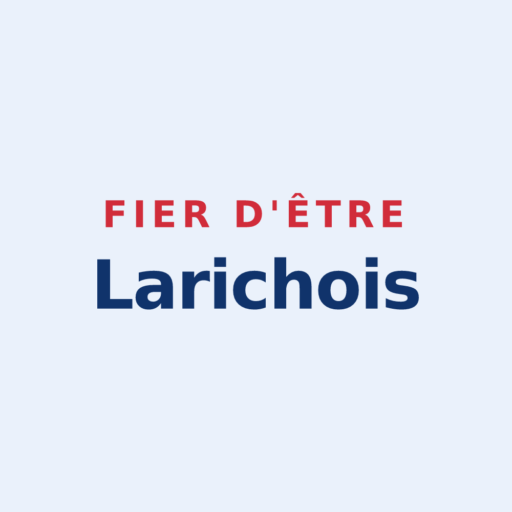 Sticker « Fier d'être Larichois » — design pour La Riche