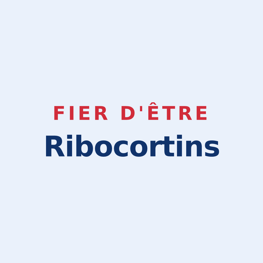 Sticker « Fier d'être Ribocortins » — design pour La Rivière-de-Corps