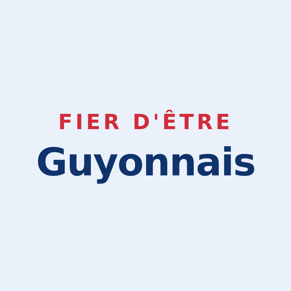 Sticker « Fier d'être Guyonnais » — design pour La Roche-Guyon