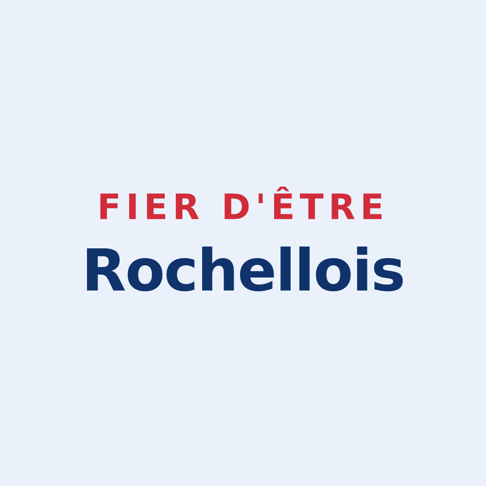 Sticker « Fier d'être Rochellois » — design pour La Rochelle