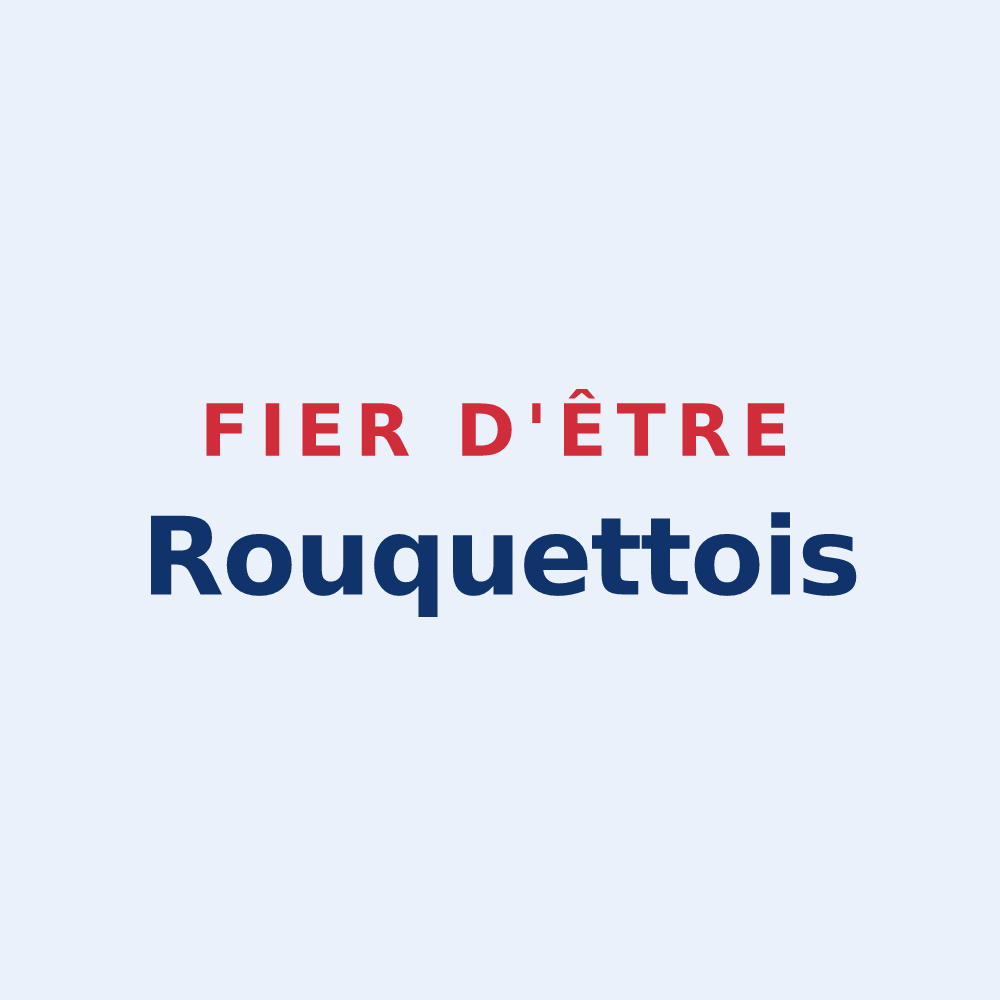Sticker « Fier d'être Rouquettois » — design pour La Rouquette