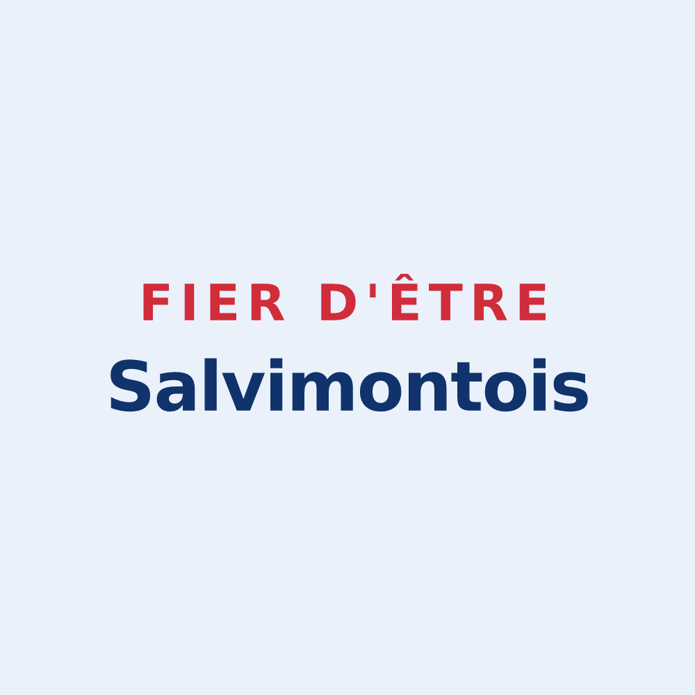 Sticker « Fier d'être Salvimontois » — design pour La Salvetat-Belmontet