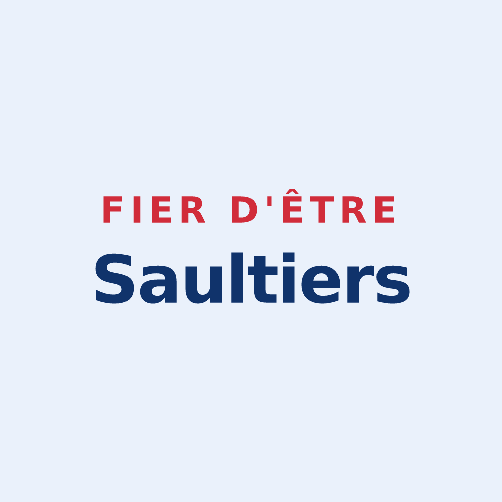 Sticker « Fier d'être Saultiers » — design pour La Saulsotte