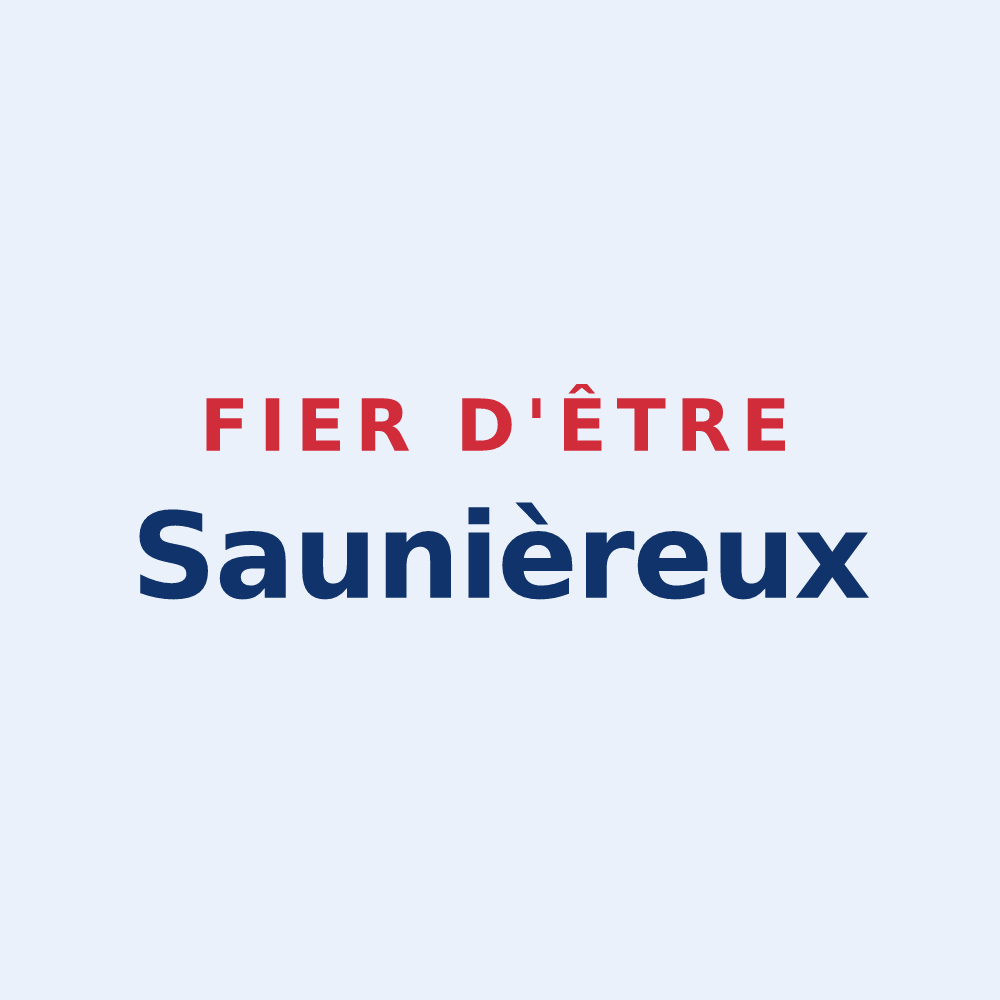 Sticker « Fier d'être Saunièreux » — design pour La Saunière