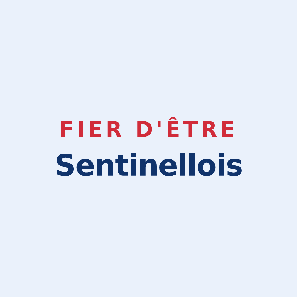 Sticker « Fier d'être Sentinellois » — design pour La Sentinelle