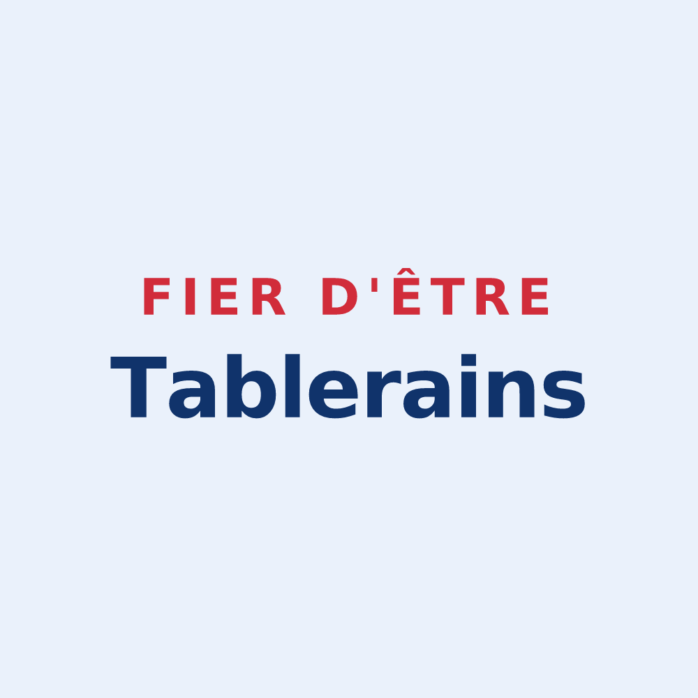 Sticker « Fier d'être Tablerains » — design pour La Table
