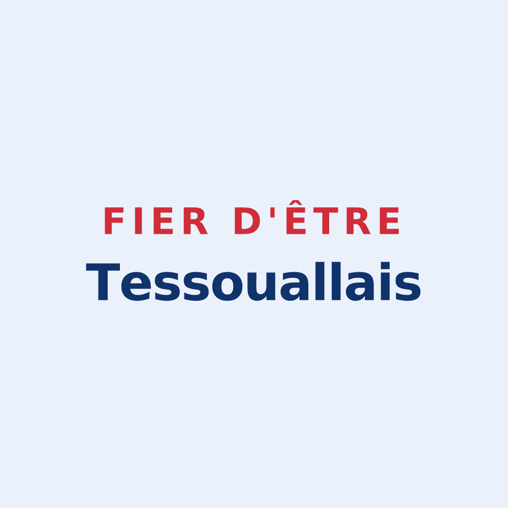 Sticker « Fier d'être Tessouallais » — design pour La Tessoualle
