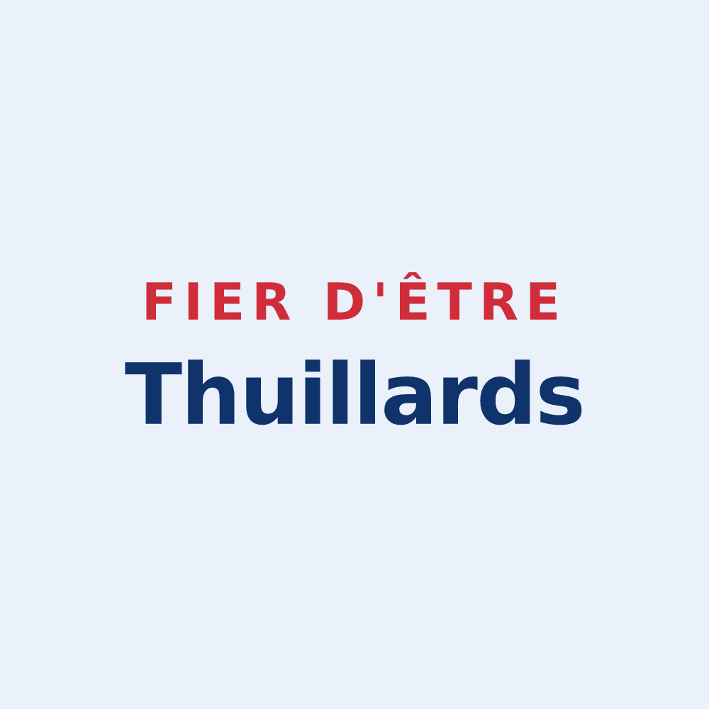 Sticker « Fier d'être Thuillards » — design pour La Thuile