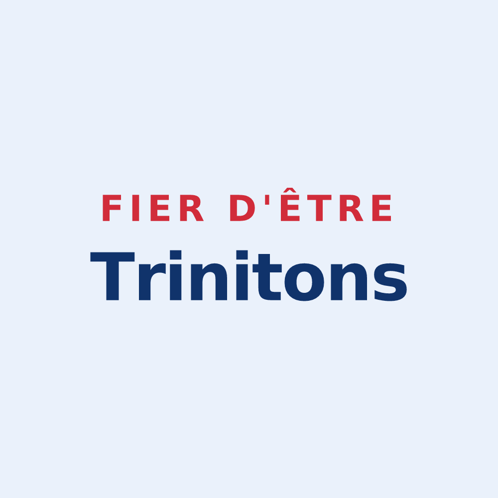 Sticker « Fier d'être Trinitons » — design pour La Trinité