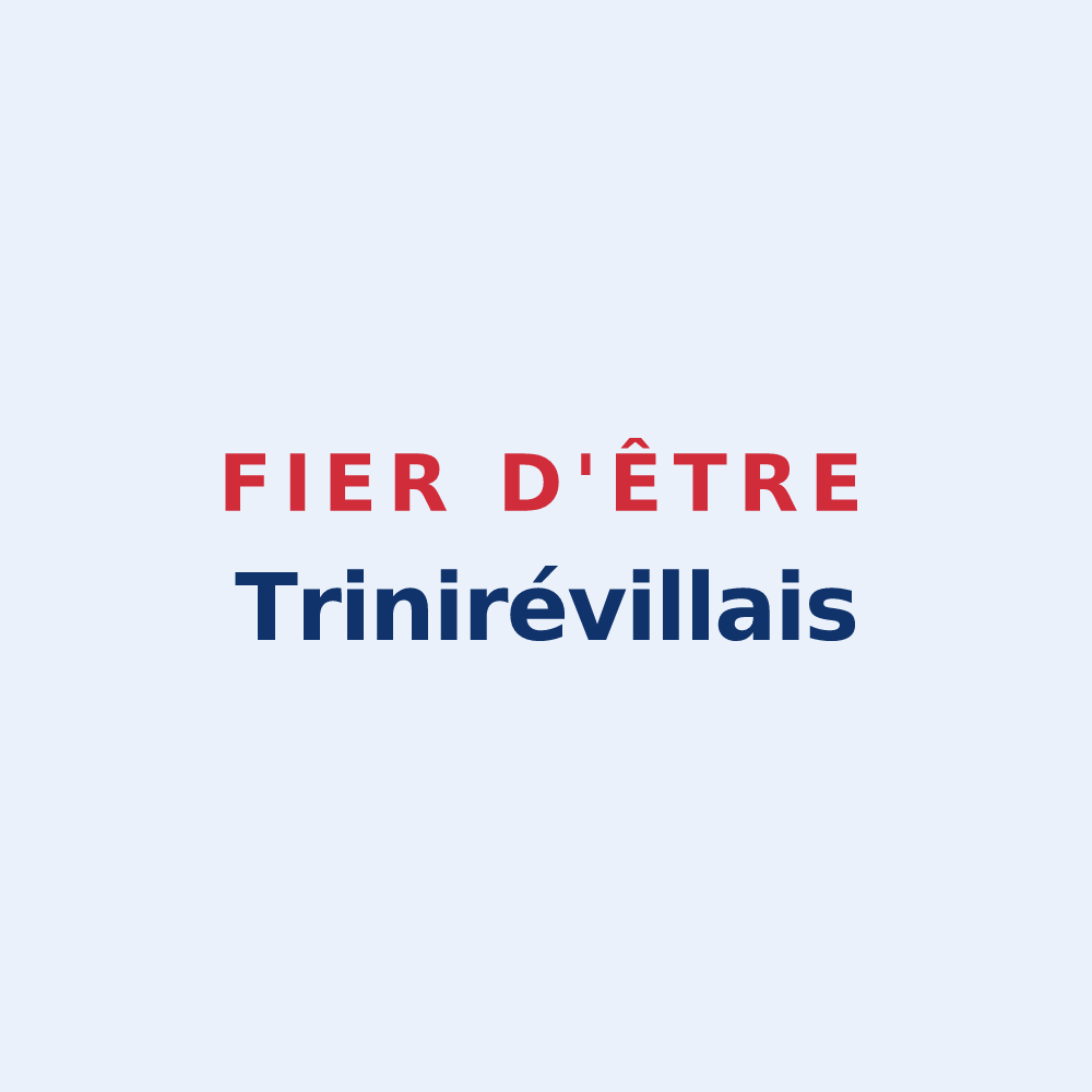 Sticker « Fier d'être Trinirévillais » — design pour La Trinité-de-Réville
