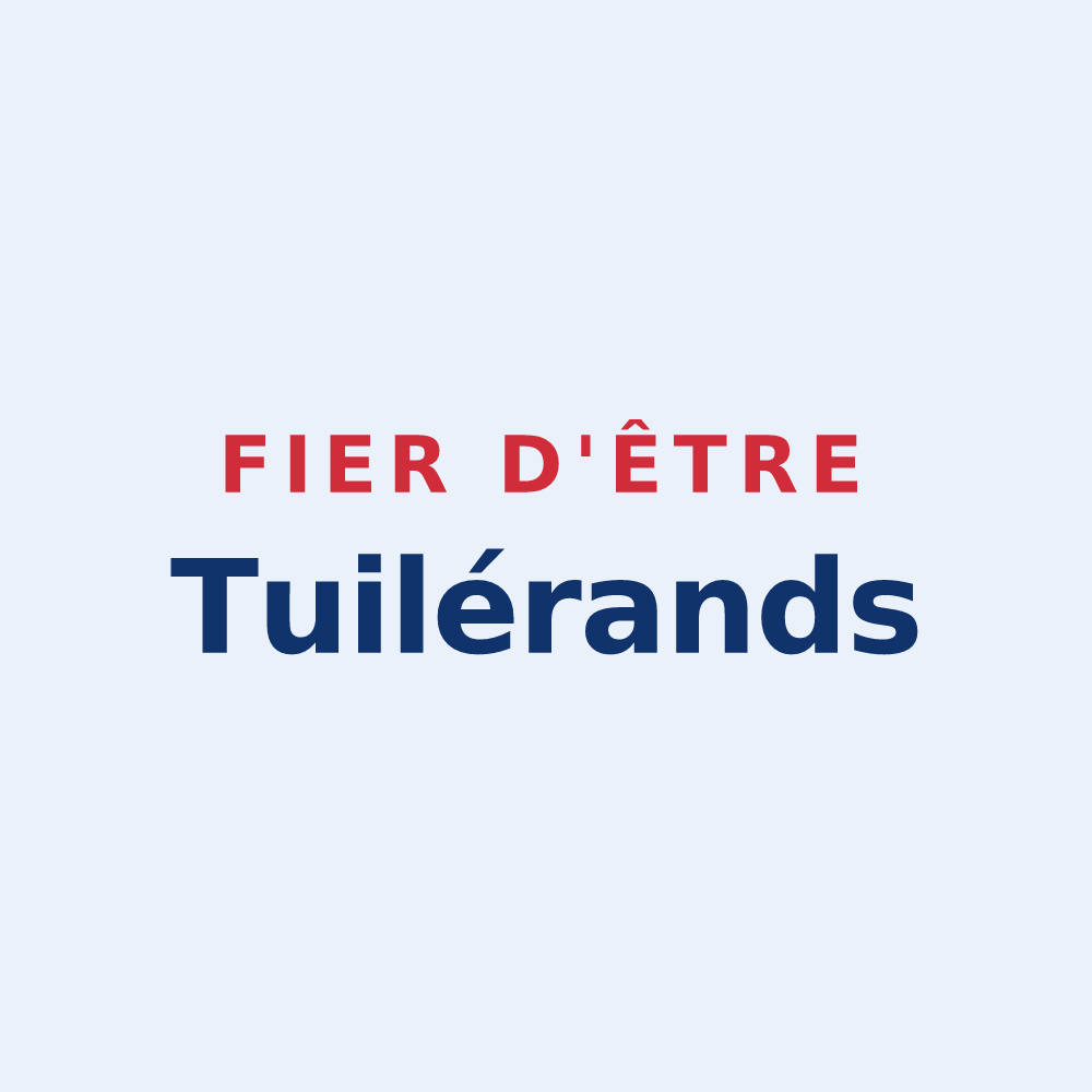 Sticker « Fier d'être Tuilérands » — design pour La Tuilière